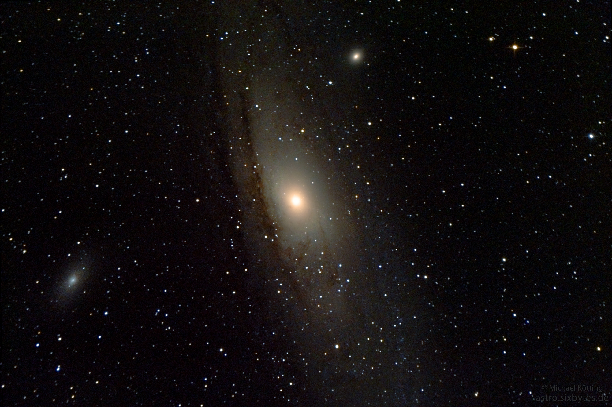 M31 Andromedagalaxie